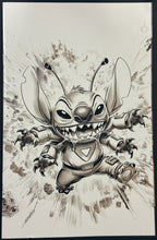 Load image into Gallery viewer, Stitch #6 Mike Mayhew B&amp;W sketch exclusive cover limited to 300
