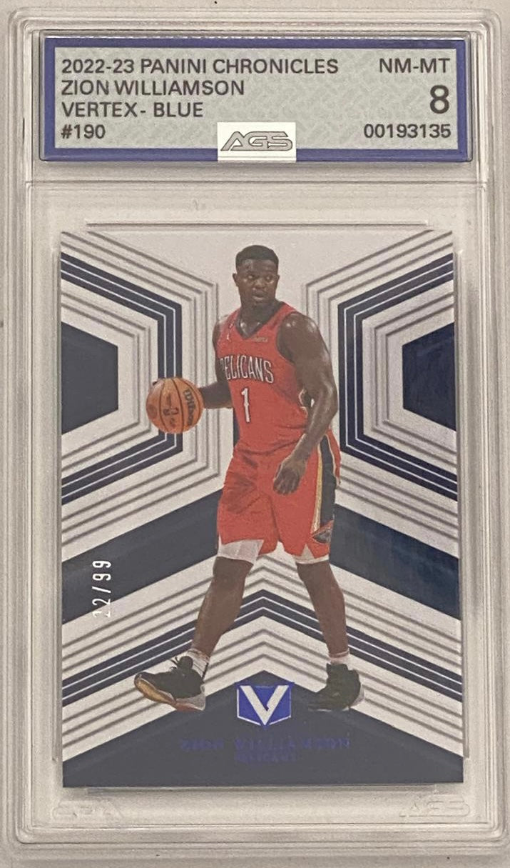 NBAカード　Zion williamson RC BLUE 99シリ Zion Williamson [Blue] #190 2022 Panini Chronicles 22/99 – Camel