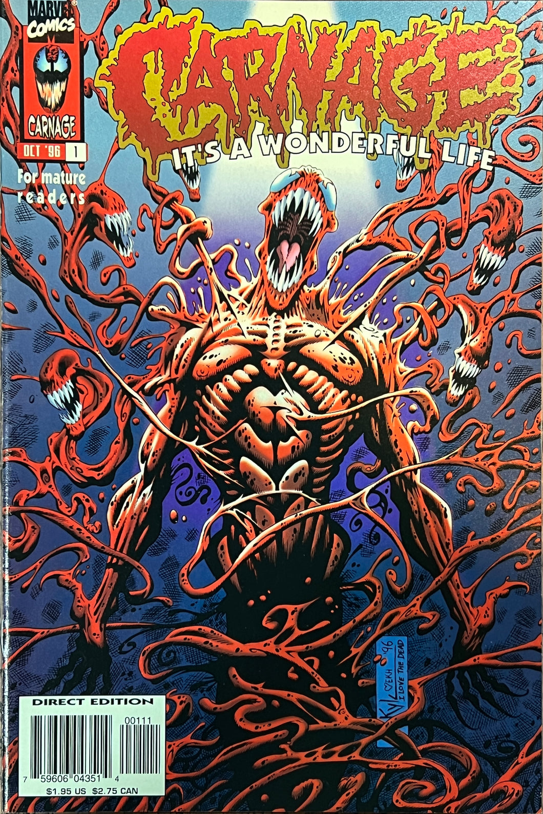 Carnage It's a Wonderful Life #1  (1996)