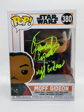 Load image into Gallery viewer, Moff Gideon 380 Star Wars Funko Pop signed by Giancarlo Esposito with character name (36)
