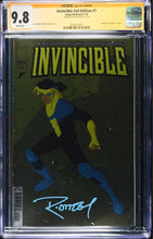 Load image into Gallery viewer, CGC SS 9.8 Invincible #1 signed by Ryan Ottley

