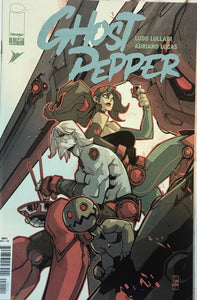 Ghost Pepper #1 cover by Ludo Lullabi