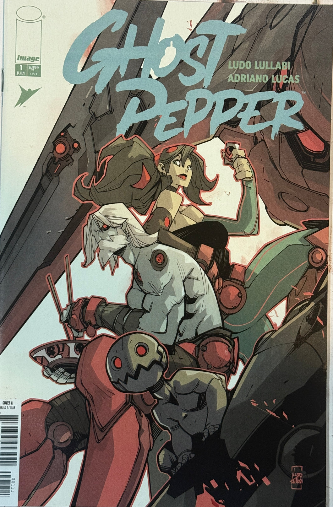 Ghost Pepper #1 cover by Ludo Lullabi