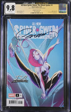 Load image into Gallery viewer, CGC x JSA 9.8 All-New Spider-Gwen: The Ghost-Spider #1 JSC Variant Cover signed by J. Scott Campbell
