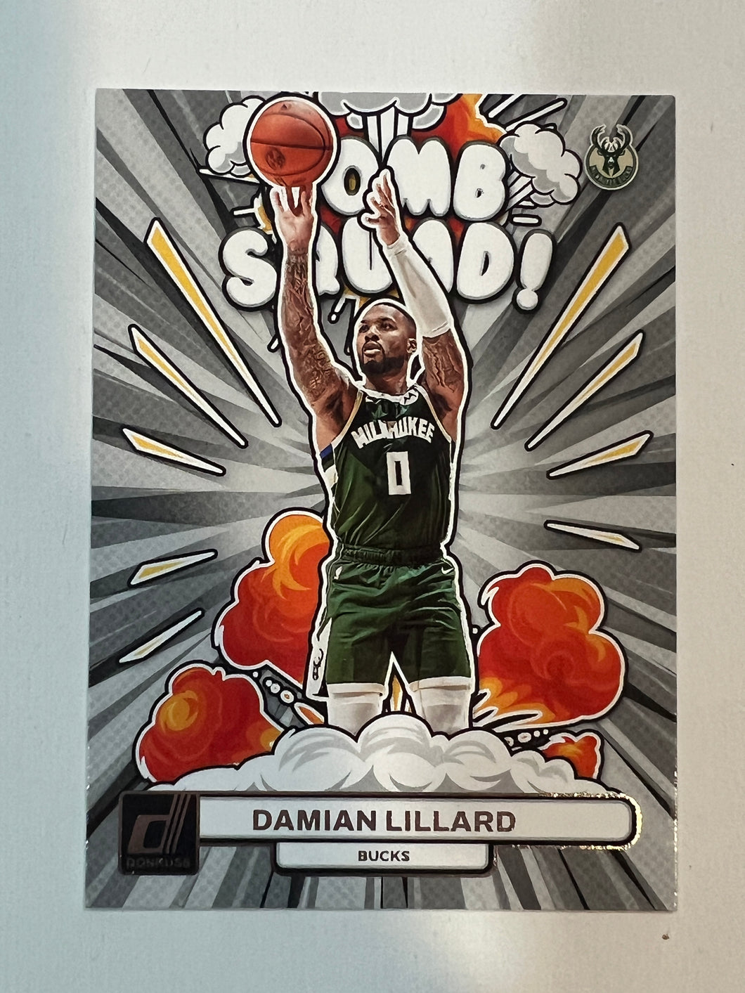 Damian Lillard #12 2023 Panini Donruss Bomb Squad