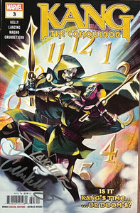Kang The Conqueror #3 signed by Collin Kelly & Jackson Lanzing
