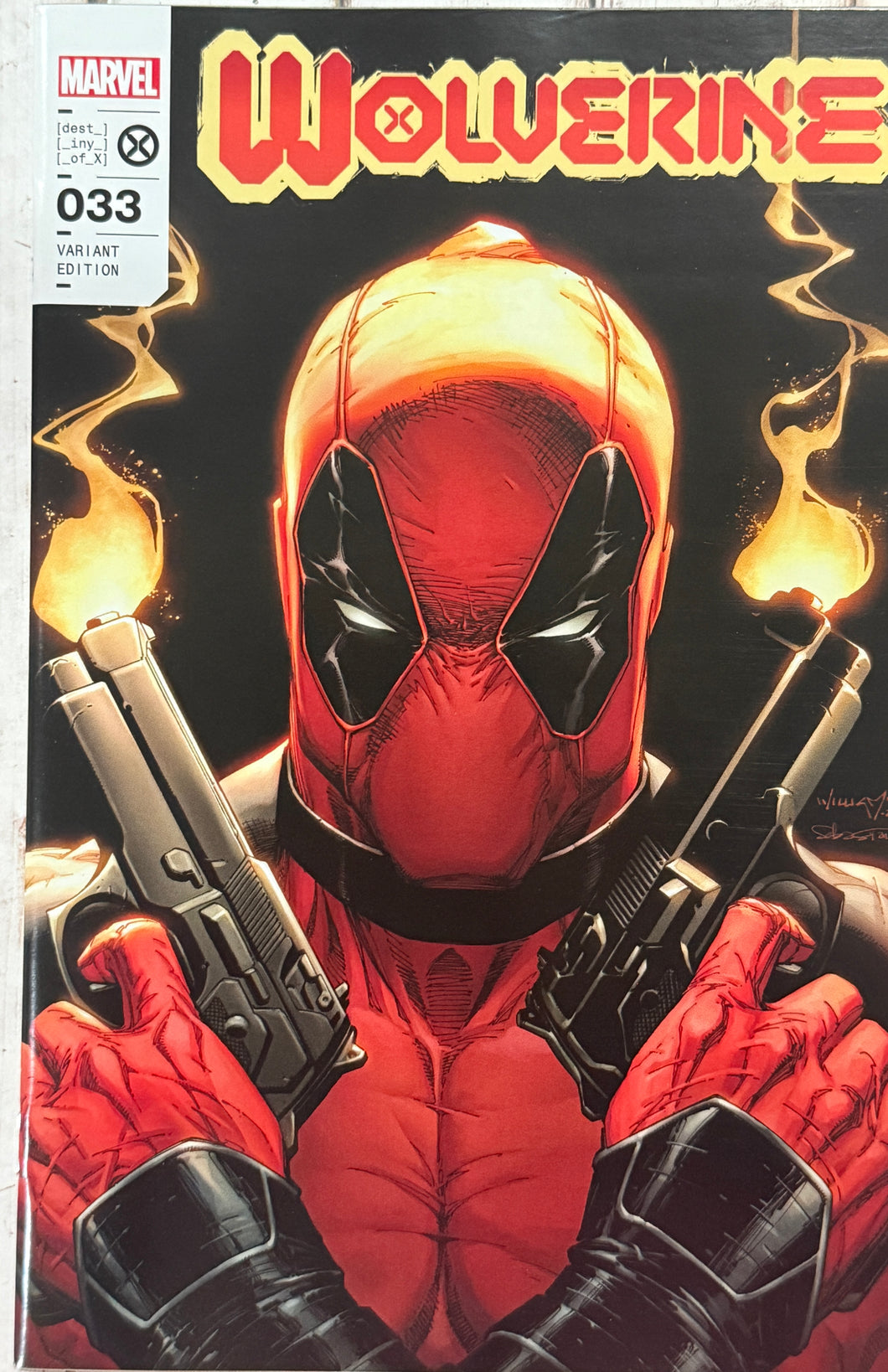 Wolverine #33 Scott Williams exclusive limited to 3,000