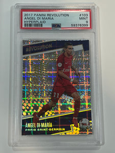 Angel Di Maria #103 Hyperlaid 2017 Panini Revolution CGC 9 Mint