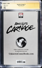 Load image into Gallery viewer, CGCxJSA 9.8 Absolute Carnage #1 signed by Gabriele Dell'Otto
