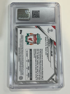 Mohamed Salah #18 Topps UEFA Champions League (2021-22) CGC 9 Mint