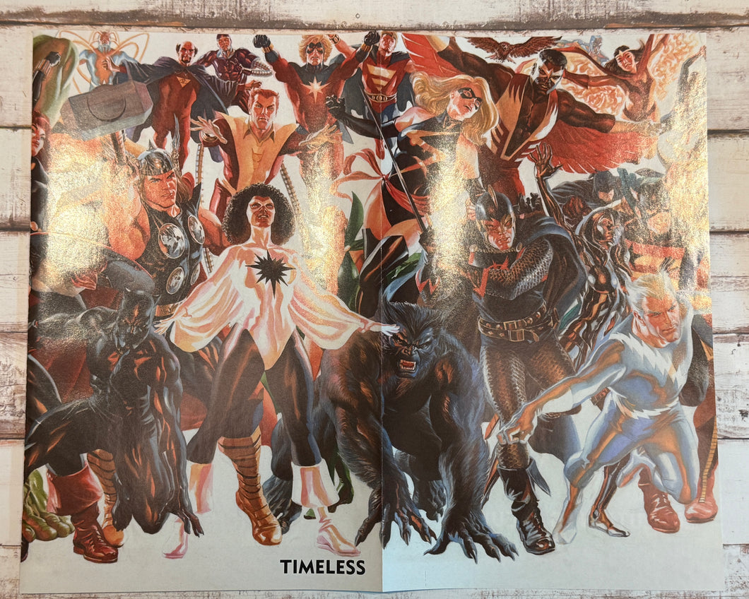 Timeless #1 Alex Ross Wraparound Variant