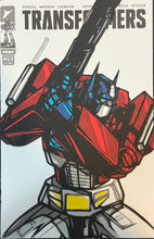 Load image into Gallery viewer, Transformers #13 Blank cover with Rick Sharif Original Blade Art (Optimus Prime close up)
