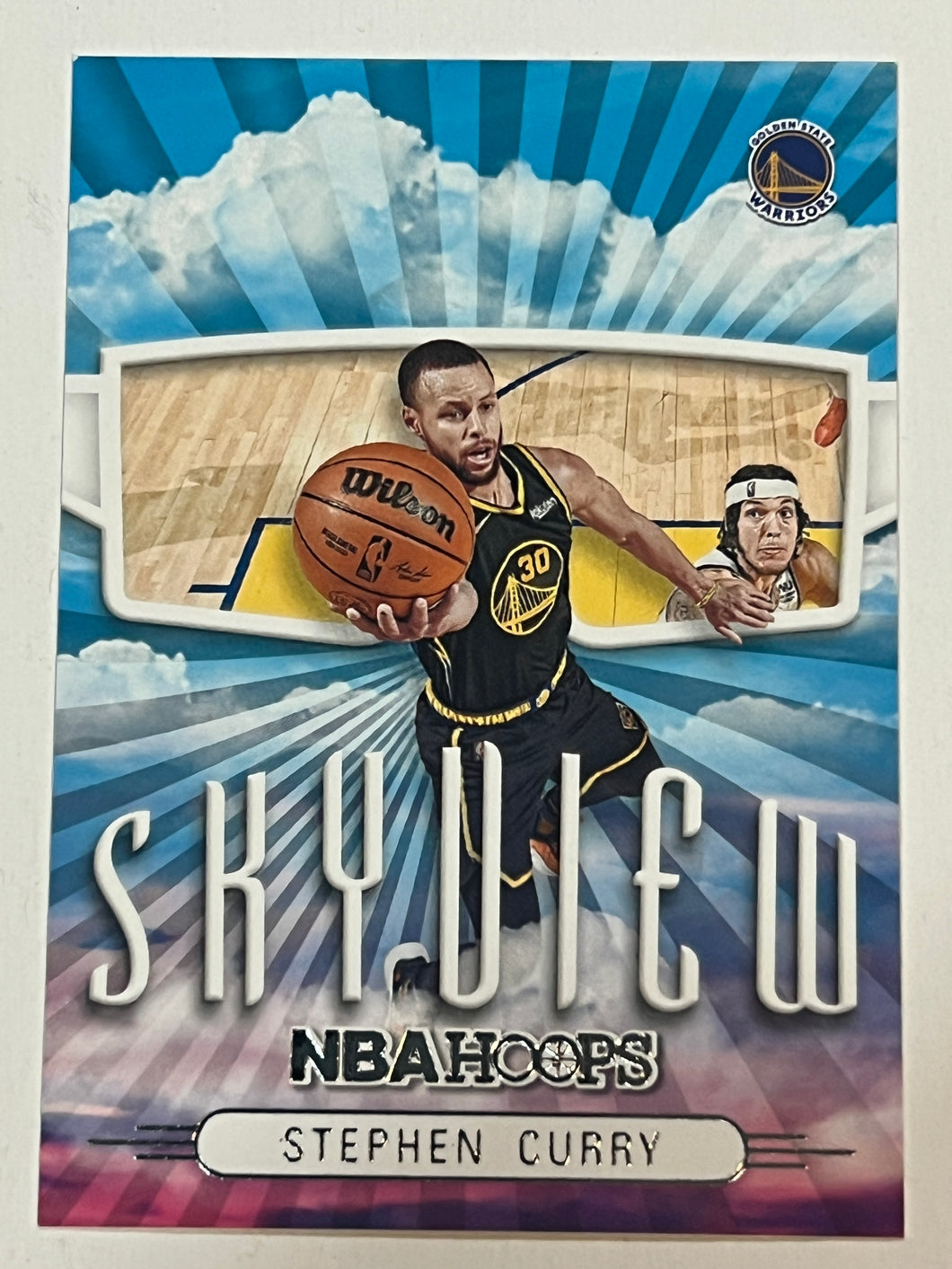 Stephen Curry #4 2022 Panini Hoops Skyview