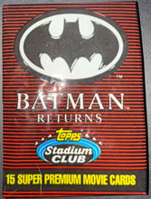 Load image into Gallery viewer, Topps Stadium Club Batman Returns Pack
