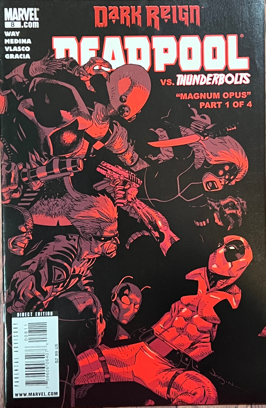 Deadpool #8 (2009) second series