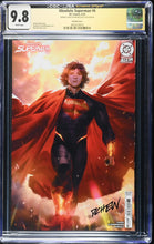 Load image into Gallery viewer, CGC x JSA 9.8 Absolute Superman #6 Chew Variant Cover signed by Derrick Chew
