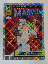Load image into Gallery viewer, Max Scherzer [Diamond] #M-5 2022 Panini Donruss Marvels
