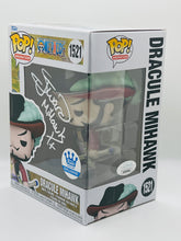 Load image into Gallery viewer, Dracule Mihawk 1521 One Piece Funko exclusive funko pop signed by Steven John Ward
