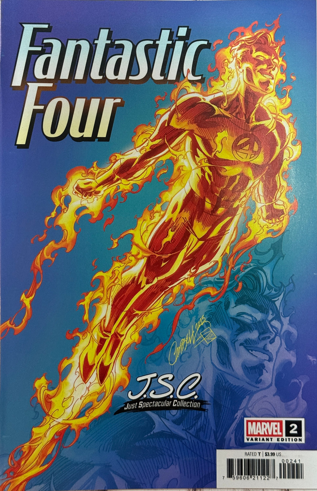 Fantastic Four #2 (2025) J. Scott Campbell cover