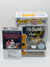 Load image into Gallery viewer, Winnie the Pooh 1104 Diamond Collection Funko signed by Jim Cummings (White pen)
