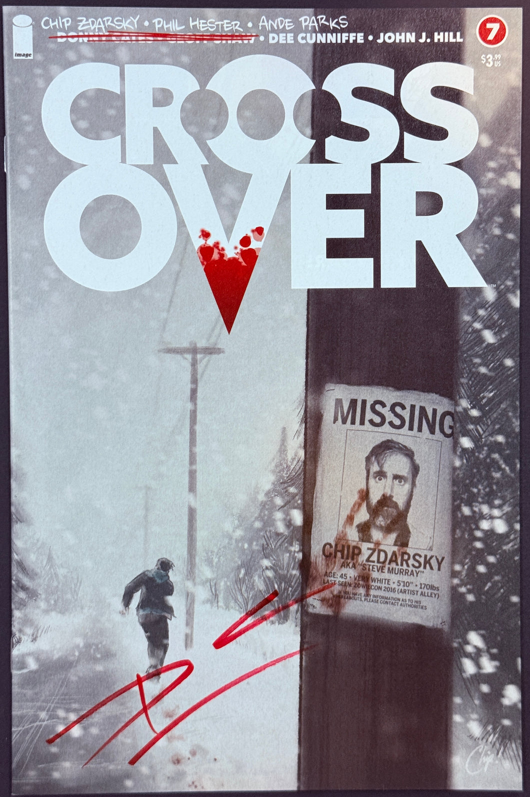 Cross Over #7 signed by Donny Cates