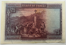 Load image into Gallery viewer, Spain, 25 Pesetas (1928)
