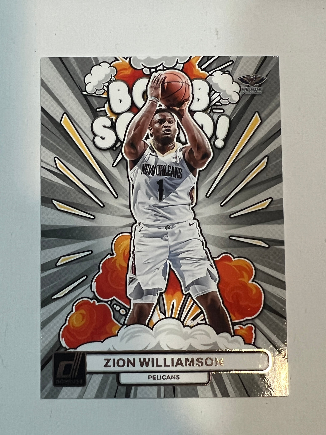 Zion Williamson #9 2023 Panini Donruss Bomb Squad