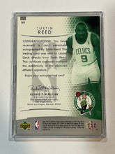 Load image into Gallery viewer, 2004-05 SP Authentic Justin Reed Rookie Authentics Auto RC #787/1499 Celtics
