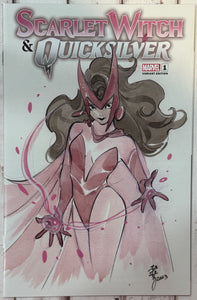 Scarlet Witch & Quicksilver #1 Peach Momoko exclusive limited to 3,000