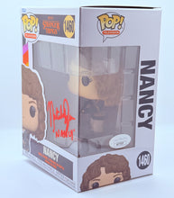 Load image into Gallery viewer, Nancy 1460 Stranger Things funko pop signed by Natalia Dyer
