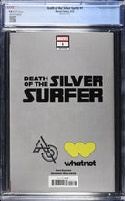 Load image into Gallery viewer, CGC 9.8 Death of the Silver Surfer #1 Mico Suayan SDCC 2025 Whatnot Exclusive Convention &quot;Virgin&quot; Edition limited to 500 copies
