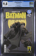 Load image into Gallery viewer, CGC 9.8 Absolute Batman #1 Batman Day special

