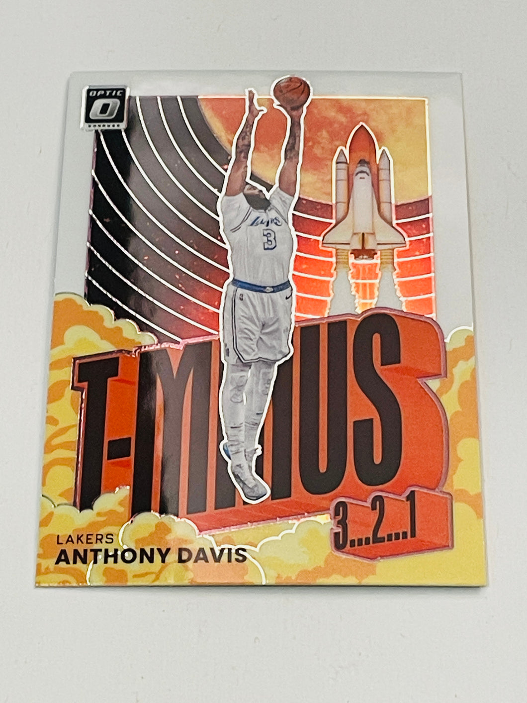 Anthony Davis #4 2021 Panini Donruss Optic T Minus 3 2 1