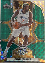 Load image into Gallery viewer, Kawhi Leonard [Green] #285 2021 Panini Mosaic
