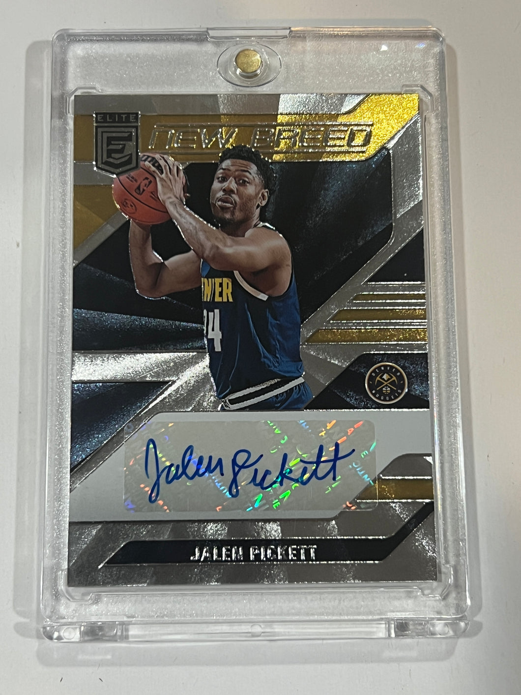 Jalen Pickett New Breed Autograph Donruss Elite Basketball