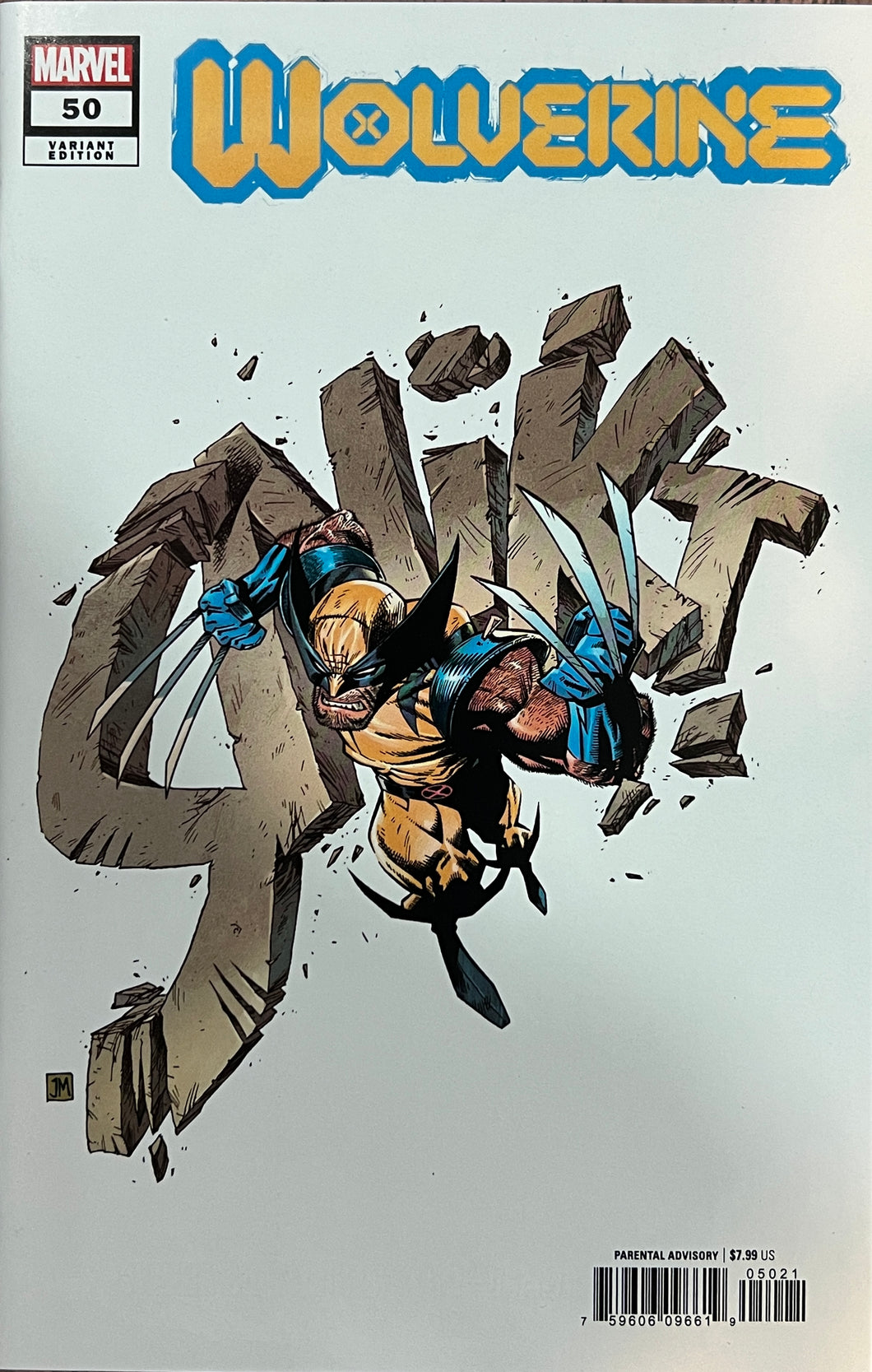 Wolverine Vol 7 #50 Variant Justin Mason SNIKT Cover