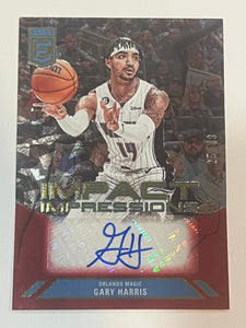 Gary Harris #II-GHA Impact impressions autograph 25/49