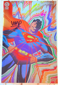 Superman : The Kryptonite Spectrum #1 Wes Craig Foil Cover signed by W. Maxwell Prince