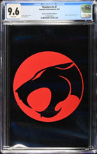 Load image into Gallery viewer, CGC 9.6 Thundercats #1 Virgin exclusive embossed Black &amp; Red foil limited to 50 copies only
