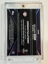 Load image into Gallery viewer, Benjamin Sesko #SC-BS 2023 Topps UEFA Club Starball Commemorative Relic
