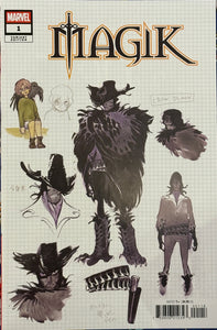 Magik #1 1:10 Design Variant Peach Momoko