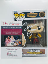 Load image into Gallery viewer, Kraglin 1209 Guardians of the Galaxy Vol. 3 funko pop signed by Sean Gunn in white paint pen
