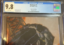 Load image into Gallery viewer, CGC 9.8 Batman #1 Andy Kubert Foil edition (Small scratches on back plastic of CGC case)
