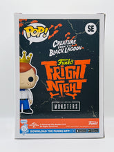 Load image into Gallery viewer, Freddy Funko as creature from the black lagoon SE Fright Nights 2022 Funko Pop limited to 10,000 pcs
