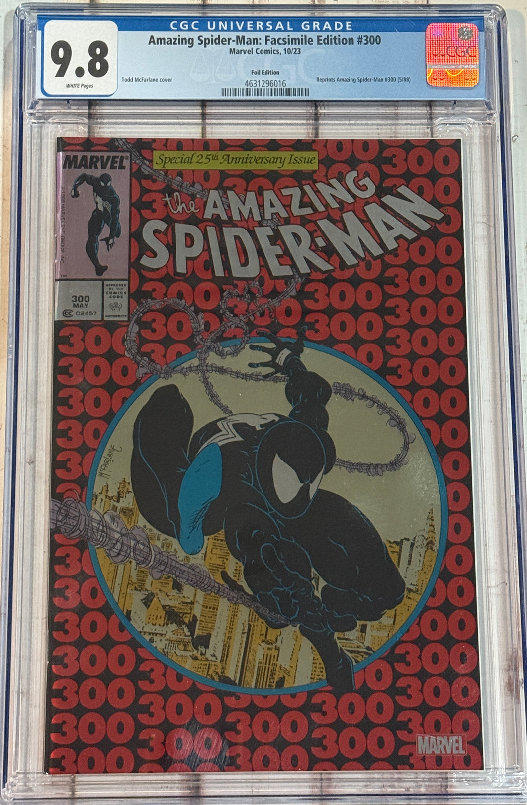 CGC 9.8 Amazing Spider-Man : Facsimile # 300 Foil (2023)