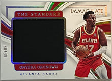 Load image into Gallery viewer, 2022-23 Panini Immaculate The Standard Onyeka Okongwu Hawks Jumbo Patch 60/99
