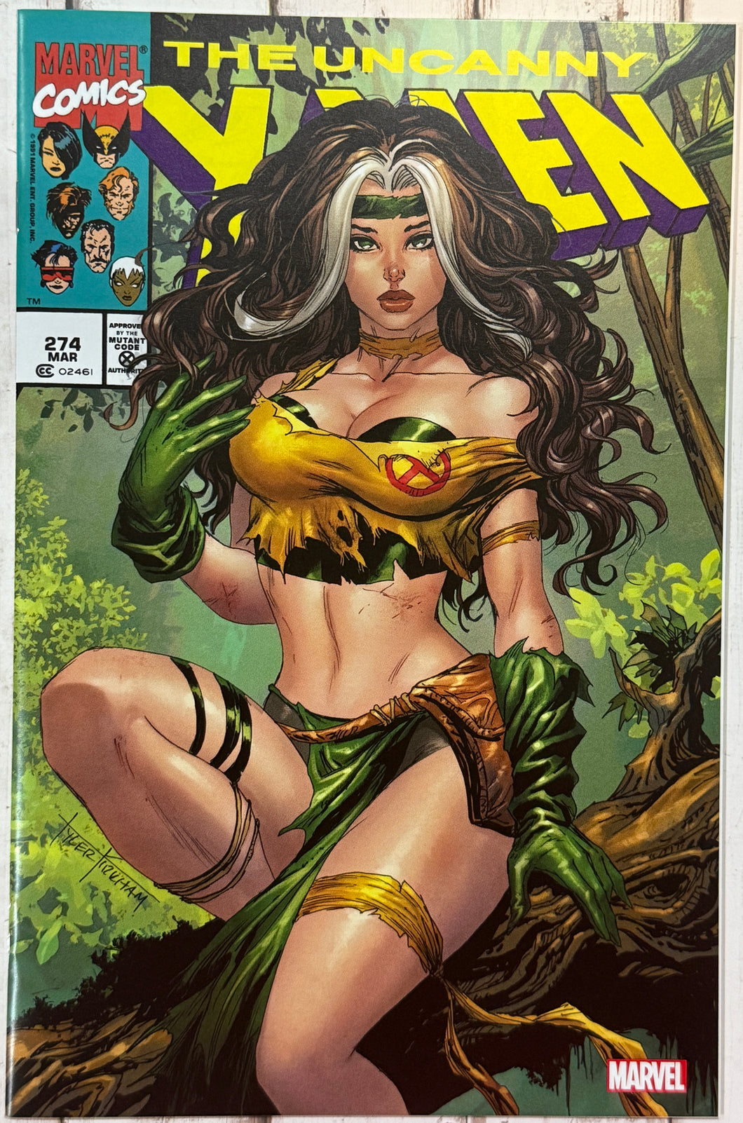 Uncanny X-Men #274 Facsimile Tyler Kirkham Exclusive limited to 3,000