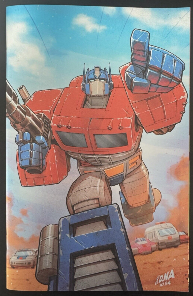 Transformers #1 David Nakayama Exclusive Virgin Variant limited to 1,000 copies