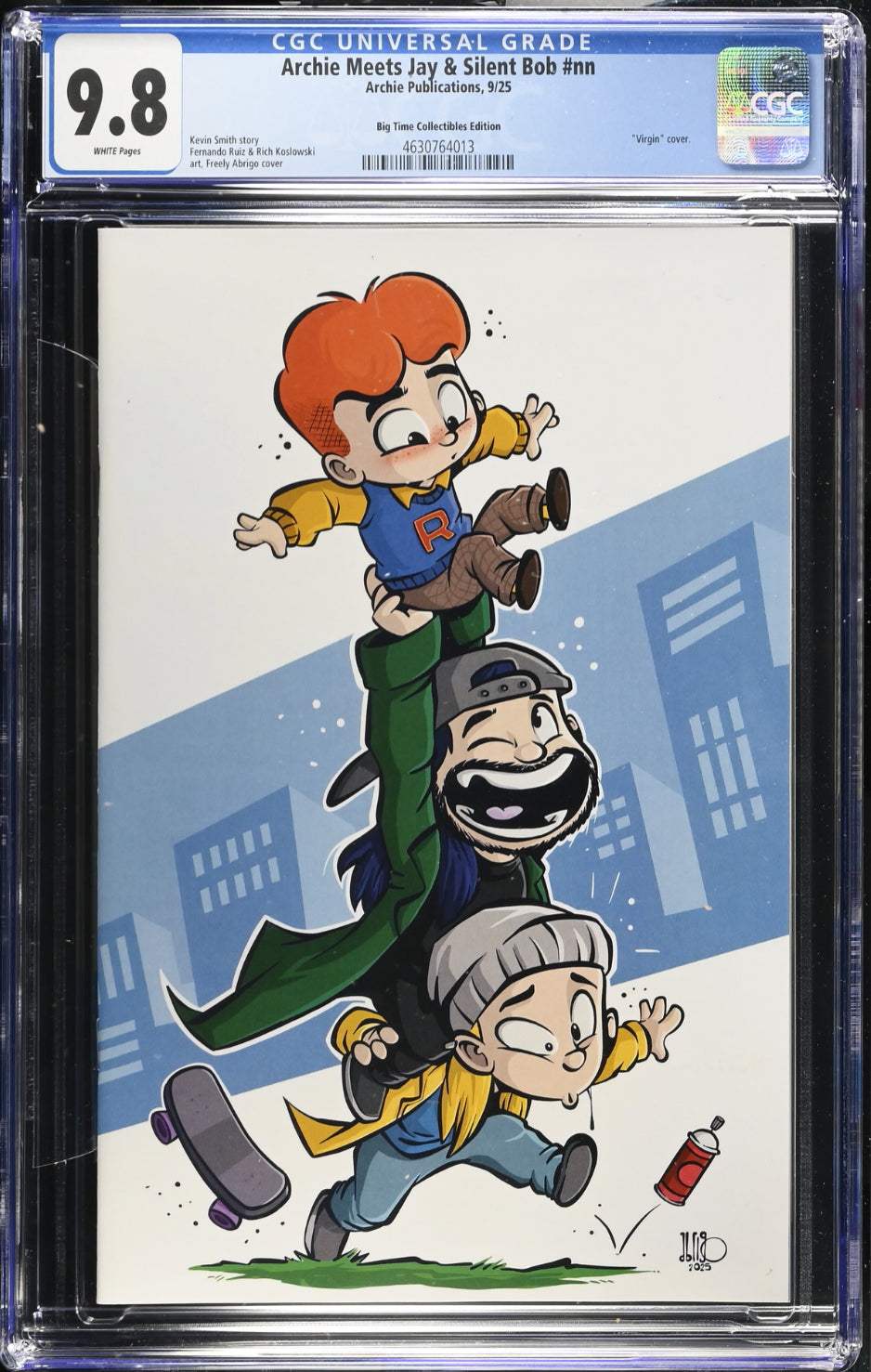 CGC 9.8 Archie Meets Jay & Silent Bob #nn Freely Abrigo San Diego Comic Con 2025 Exclusive limited to 200 copies