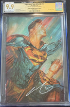 Load image into Gallery viewer, CGC x JSA 9.9 Superman: Son of Kal-El #17 John Giang Convention Edition signed by John Giang
